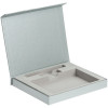 Коробка Memo Pad для блокнота, флешки и ручки, серебристая, арт. 12428.10 фото 1 — Бизнес Презент