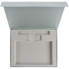 Коробка Memo Pad для блокнота, флешки и ручки, серебристая, арт. 12428.10 фото 2 — Бизнес Презент