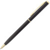Ручка шариковая Hotel Gold, ver.2, матовая черная, арт. 7079.30 фото 3 — Бизнес Презент