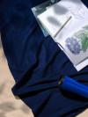 Флисовый плед Warm&Peace, синий, арт. 7669.40 фото 10 — Бизнес Презент