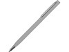 Ручка металлическая шариковая Атриум с покрытием софт-тач, серый, арт. 18312.00 фото 1 — Бизнес Презент