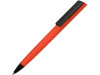 Ручка пластиковая soft-touch шариковая Taper, красный/черный, арт. 16540.01 фото 1 — Бизнес Презент