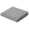 Флисовый плед Warm&Peace, серый, арт. 7669.10 фото 1 — Бизнес Презент