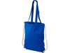Рюкзак со шнурком Eliza из хлопчатобумажной ткани плотностью 240 г/м², синий, арт. 12027602 фото 1 — Бизнес Презент