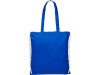 Рюкзак со шнурком Eliza из хлопчатобумажной ткани плотностью 240 г/м², синий, арт. 12027602 фото 2 — Бизнес Презент
