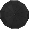 Зонт складной Fiber Magic Major с кейсом, черный, арт. 14596.30 фото 2 — Бизнес Презент