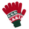 Перчатки Mirakler, красные с зеленым, арт. 16280.59 фото 1 — Бизнес Презент