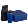 Набор Grain: термостакан и кофе, синий, арт. 3395.40 фото 1 — Бизнес Презент