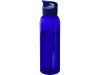 Бутылка для воды Sky из переработанной пластмассы объемом 650 мл - Синий, арт. 10077752 фото 1 — Бизнес Презент