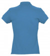 Рубашка поло женская Passion 170, ярко-бирюзовая, арт. 4798.431 фото 2 — Бизнес Презент