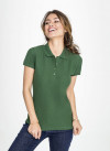 Рубашка поло женская Passion 170, ярко-бирюзовая, арт. 4798.431 фото 4 — Бизнес Презент