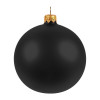 Елочный шар Gala Matt в коробке, 8,5 см, черный, арт. 30150.30 фото 2 — Бизнес Презент