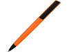 Ручка пластиковая soft-touch шариковая Taper, оранжевый/черный, арт. 16540.13 фото 2 — Бизнес Презент