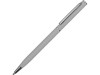 Ручка металлическая шариковая Атриум с покрытием софт-тач, средний серый, арт. 18312.17 фото 1 — Бизнес Презент