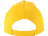 Бейсболка Memphis 5-ти панельная 165 гр, желтый, арт. 31101602 фото 2 — Бизнес Презент