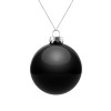 Елочный шар Finery Gloss, 8 см, глянцевый черный, арт. 17662.30 фото 1 — Бизнес Презент