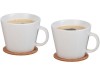 Подарочный набор с кофе, чашками в деревянной коробке Кофебрейк, арт. 700382 фото 4 — Бизнес Презент