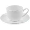 Кофейная пара Mansion Select, белая с серебристой отводкой, арт. 13775.11 фото 3 — Бизнес Презент