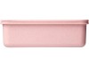 Ланч-бокс Bamberg из бамбукового волокна, розовый, арт. 11298602 фото 2 — Бизнес Презент