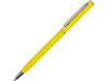 Ручка металлическая шариковая Атриум с покрытием софт-тач, желтый, арт. 18312.04 фото 1 — Бизнес Презент