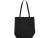 Универсальная эко-сумка Joey из холста, объемом 14 л, сплошной черный, арт. 13004290 фото 2 — Бизнес Презент