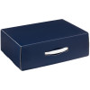 Коробка Matter Light, синяя, с белой ручкой, арт. 19171.40 фото 1 — Бизнес Презент