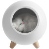 Беспроводная лампа-колонка Right Meow, белая, арт. 12191.60 фото 2 — Бизнес Презент