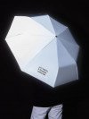 Зонт складной «Луч света» со светоотражающим куполом, серый, арт. 71584.11 фото 6 — Бизнес Презент