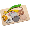 Пазл-раскраска Wood Games, африканские животные, арт. 11496.02 фото 4 — Бизнес Презент