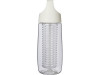 Спортивная бутылка HydroFruit из переработанной пластмассы, с инфузором, 700 мл - Белый, арт. 10078401 фото 3 — Бизнес Презент