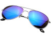 Солнечные очки Aviator с цветными зеркальными линзами, фуксия, арт. 10060129 фото 3 — Бизнес Презент