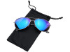 Солнечные очки Aviator с цветными зеркальными линзами, фуксия, арт. 10060129 фото 4 — Бизнес Презент