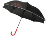 23-дюймовый ветрозащитный полуавтоматический зонт Felice, красный, арт. 10940404 фото 6 — Бизнес Презент