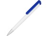 Ручка-подставка Кипер, белый/синий, арт. 15120.02 фото 1 — Бизнес Презент