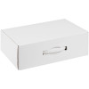 Коробка Matter Light, белая, с белой ручкой, арт. 19171.60 фото 1 — Бизнес Презент