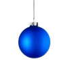 Елочный шар Finery Matt, 8 см, матовый синий, арт. 17663.40 фото 2 — Бизнес Презент
