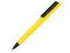 Ручка пластиковая soft-touch шариковая Taper, желтый/черный, арт. 16540.04 фото 1 — Бизнес Презент
