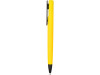 Ручка пластиковая soft-touch шариковая Taper, желтый/черный, арт. 16540.04 фото 3 — Бизнес Презент