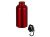 Бутылка Hip S с карабином 400мл, красный, арт. 5-10000205p фото 2 — Бизнес Презент