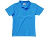 Рубашка поло First детская, голубой, арт. 3110140.4 фото 3 — Бизнес Презент