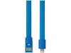Bracelet Зарядный кабель 2-в-1, синий, арт. 13495502 фото 2 — Бизнес Презент