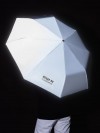 Зонт складной «Пойду порефлексирую» со светоотражающим куполом, серый, арт. 71584.12 фото 6 — Бизнес Презент