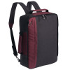 Рюкзак для ноутбука 2 в 1 twoFold, серый с бордовым, арт. 3324.15 фото 1 — Бизнес Презент