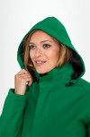 Куртка на стеганой подкладке Robyn, зеленая, арт. 02109272XS фото 5 — Бизнес Презент