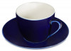Чайная пара базовой формы Lotos, 250мл, темно-синий, арт. 870172 фото 1 — Бизнес Презент