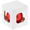 Елочный шар Finery Matt, 8 см, матовый красный, арт. 17663.50 фото 3 — Бизнес Презент