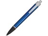 Ручка пластиковая шариковая Glow с подсветкой, синий/серебристый/черный, арт. 76380.02 фото 2 — Бизнес Презент