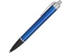 Ручка пластиковая шариковая Glow с подсветкой, синий/серебристый/черный, арт. 76380.02 фото 3 — Бизнес Презент