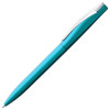 Ручка шариковая Pin Silver, голубой металлик, арт. 5521.44 фото 2 — Бизнес Презент