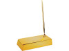 Настольный прибор Золотой слиток, золотистый, арт. 33285 фото 1 — Бизнес Презент